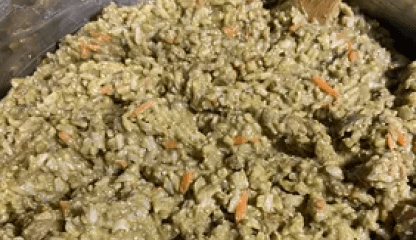 HOMEMADE DOG FOOD WITH BEEF